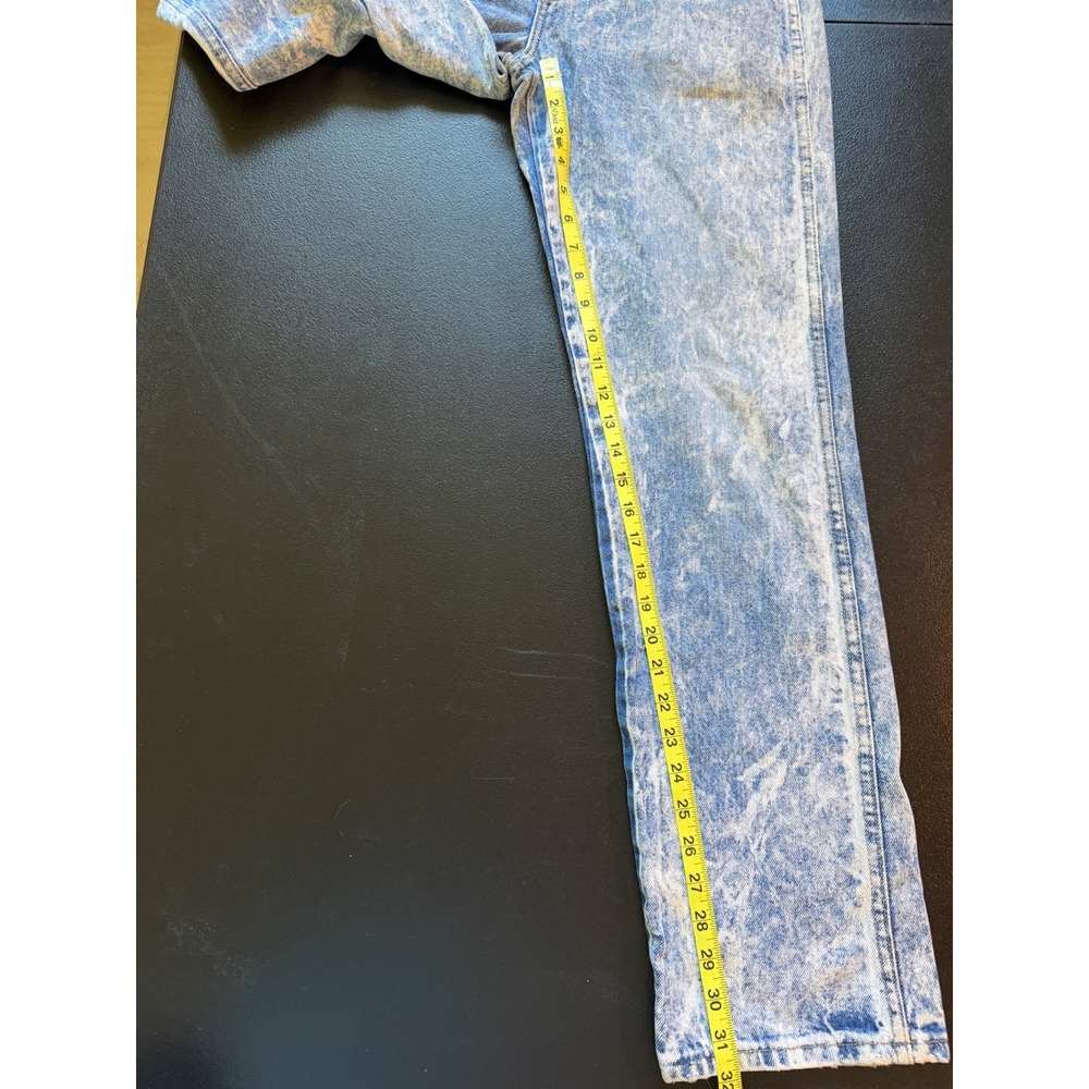 Vintage Formula 1 Acid Wash Jeans Mens 30x34 Made in USA Straight Leg Blue Denim - Picture 6 of 8